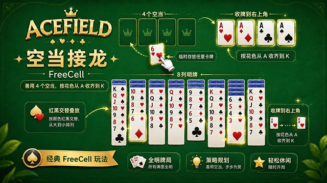 Acefield FreeCell 空当接龙
